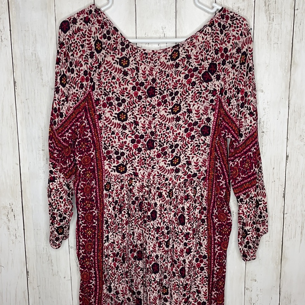 NWT 🆕 American Eagle Floral Boho Pheasant Dress - Picture 10 of 10